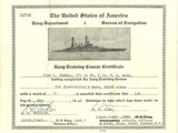 (3) 5-1-42 Submarine Training Certificate #1