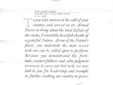 (86) 2-14-47 Presidential Letter of Thanks
