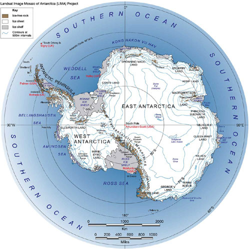 Antarctica Geography